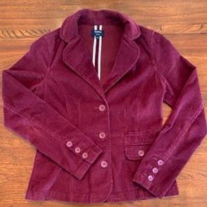 Reitmans Petites Size 6P Burgundy Blazer